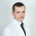Endoscopy бөлүмүнүн башчысы, PhD, хирург   Михаил Burdyukov   ичеги-карын ооруларына, biliary талаанын трахея ооруларынын диагностикасы болгон минималдуу invasive эндоскопиялык жол акъкъында